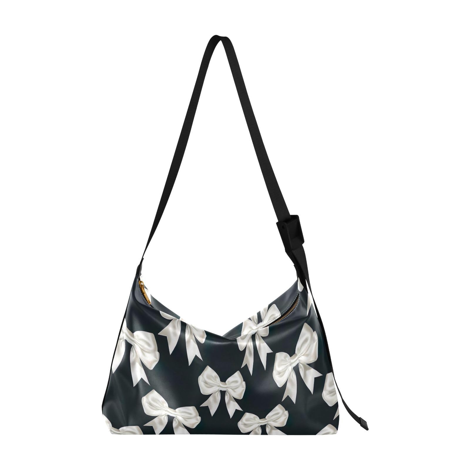 Amazon.com: UMIRIKO Black White Bow-knot Crossbody Bag for Women  
