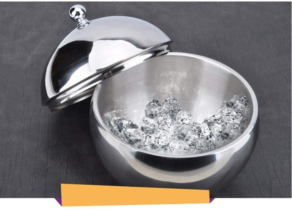 Cubitera Champanera Esfera Cubo De Hielo De Acero Inoxidable Vino Cerveza Barra De Hielo Cubo De Champán Herramienta De Barman De Moda Enfriador De Vino Cubiteras para Botellas