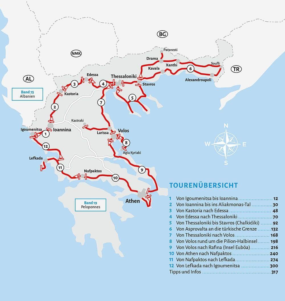Entdeckertouren mit dem Wohnmobil Griechenland (Womo-Reihe, Band 1)