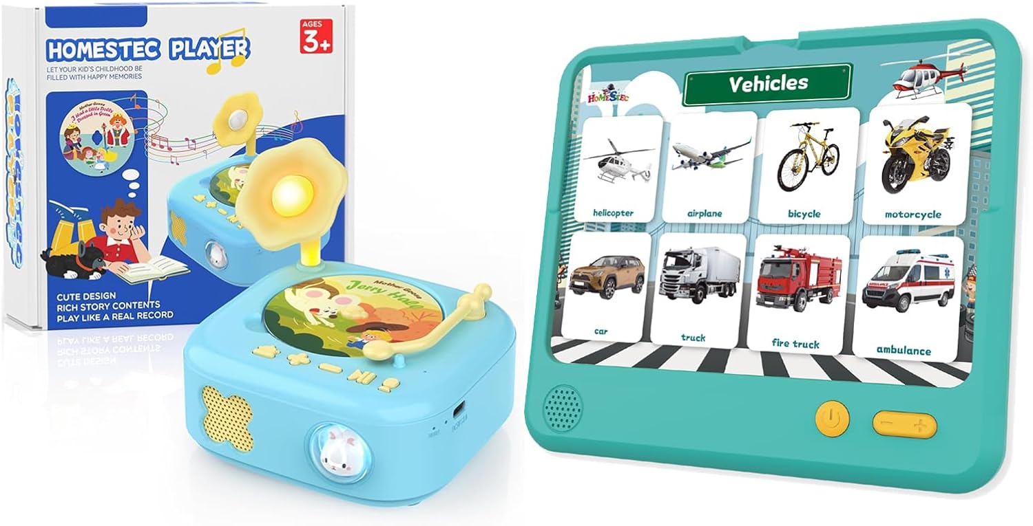 HOMESTEC Astro Pad + HOMESTEC Montessori Story Toys