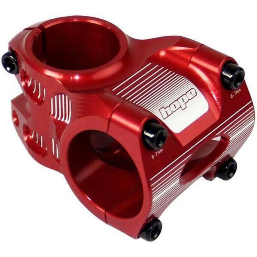 パーツ hope am stem 31.8 35 Amazon.com : Hope Am Stem Red, 35Mm/31.8Mm Clamp : Sports