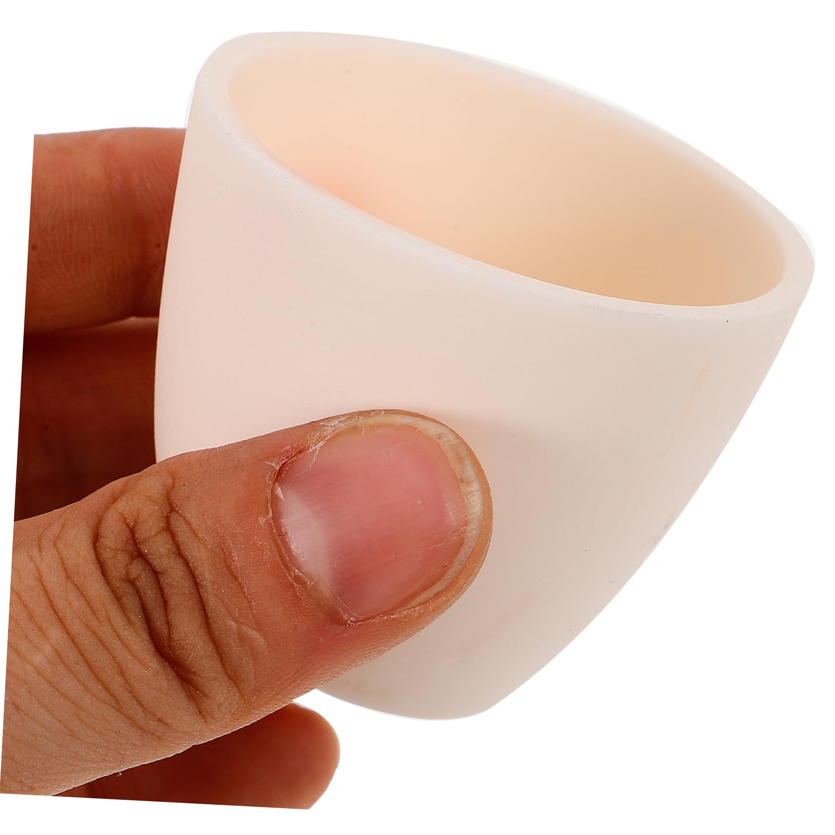 ULTECHNOVO 5 Pz Crogiolo Ceramico Ad Alta Temperatura Coppa Del Crogiolo Piccola Da Laboratorio Per La Ricerca Di Laboratorio Di Fusione Bianca Ceramica