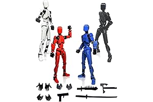 4PCS T13 Action Figure (Model: Dummy13, Lucky 13)