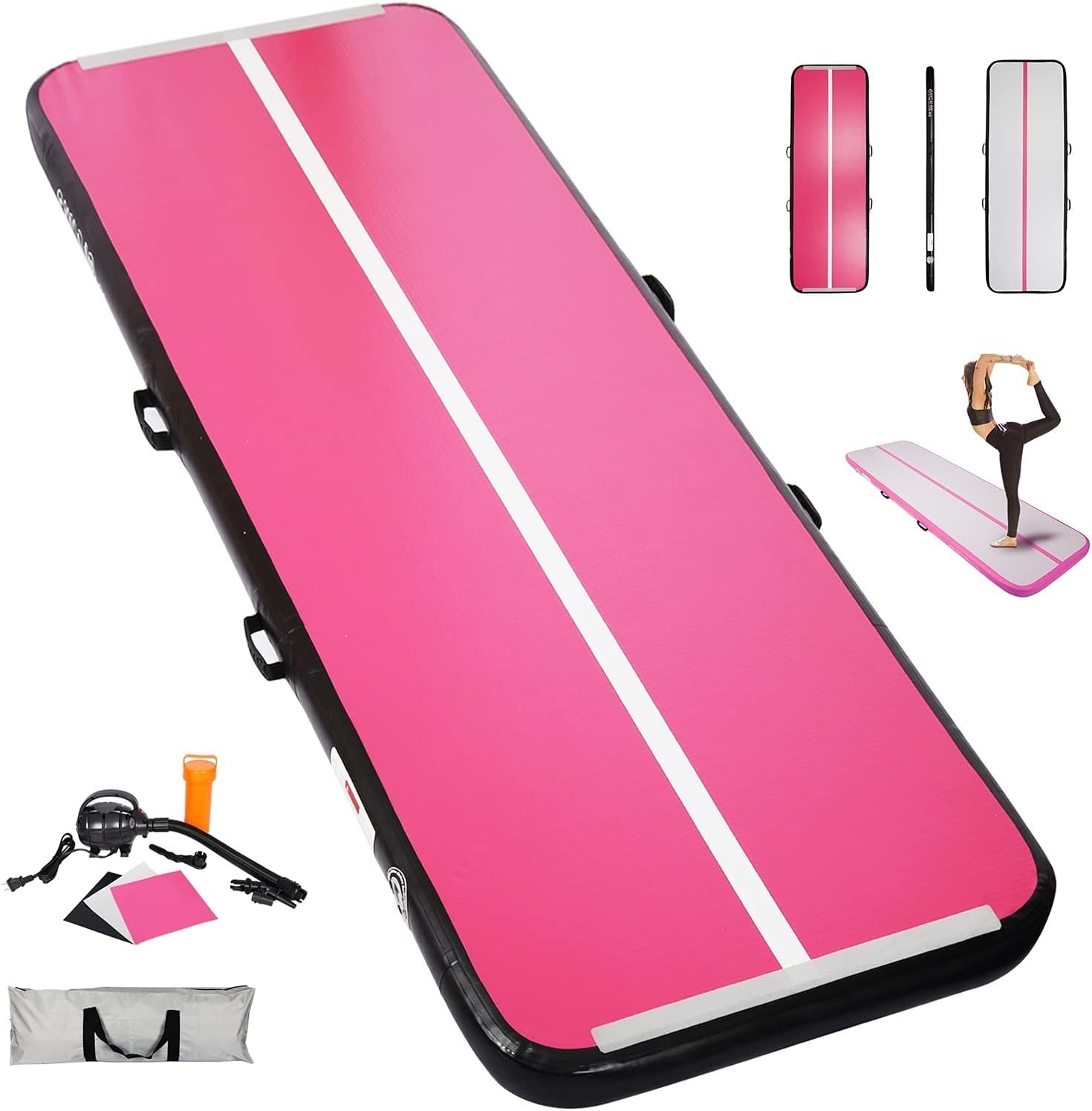 AOUZE Air Track Air Track Mat Mats Gymnastics 16ft