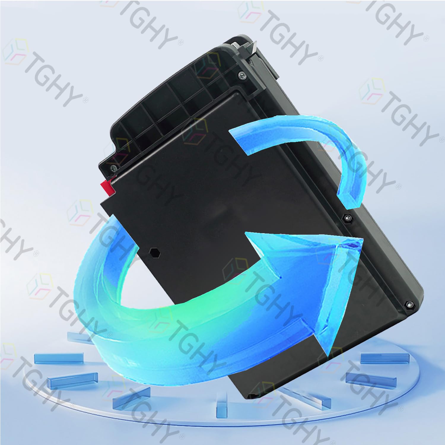 TGHY Transpallet Elettrico a Batteria da 24V 20AH | Scheda BMS integrata per carrelli elevatori elettrici F3 e F4, carrelli elevatori manuali resistenti all'acqua, batteria