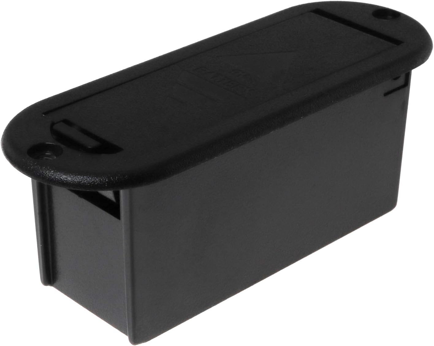 E-outstanding 9V Battery Box 2PCS Black Musical Accessories 9V Battery Case Holder for Active Guitar Bass Pickup