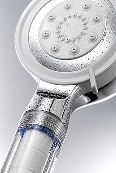 Turbo Duş Başlığı, Yüksek Basınçlı El Duşu, 5 Fonksiyonlu Duş Başlığı (Krom Filtreli 5 Modlu)