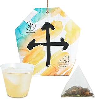 京玄米茶・上ル入ル 水出し 12個入 玄米茶 ティーバッグ (水出しほうじ茶 12パック) 28695
