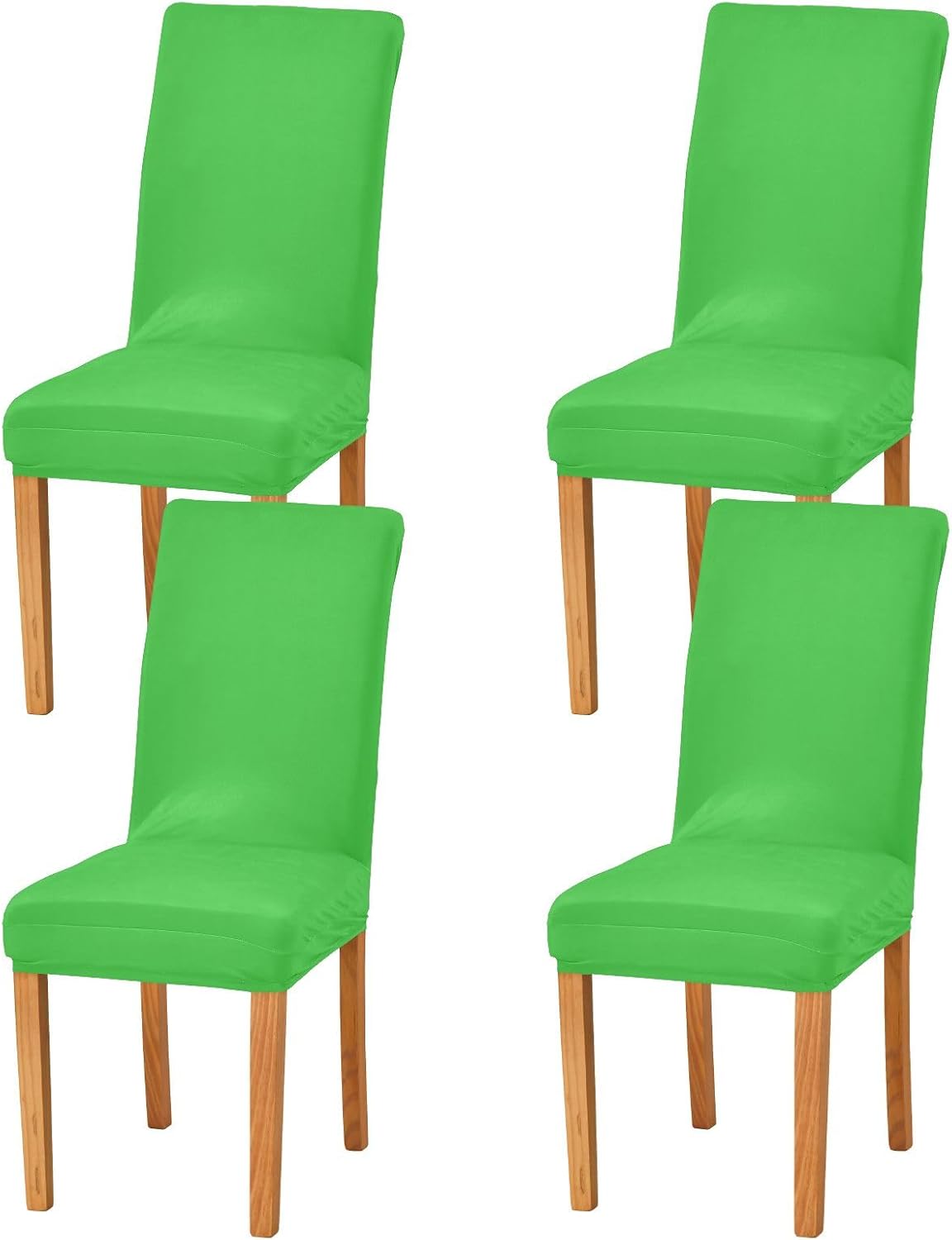 ODAWA Chair Cover Ivy Green Dining Chair Covers Set of 2 Dining Chair Slipcovers for Home, Hotel