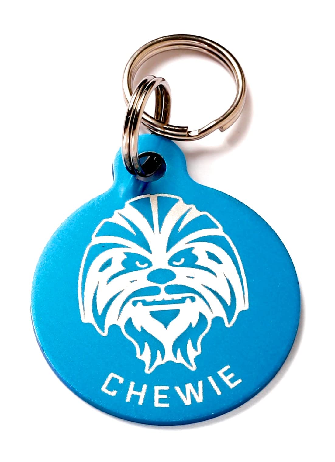 Chewie Pet Tag - Chewbacca Pet Tag - Chewy Pet ID Tag - Sci-Fi Pet ID - Personalized Pet Tag