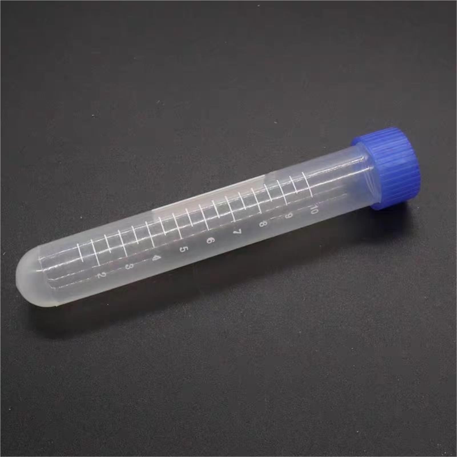 Provetta centrifuga da Laboratorio in plastica da Laboratorio con Tappo a Vite, 100 Pezzi/Confezione da 10 ml