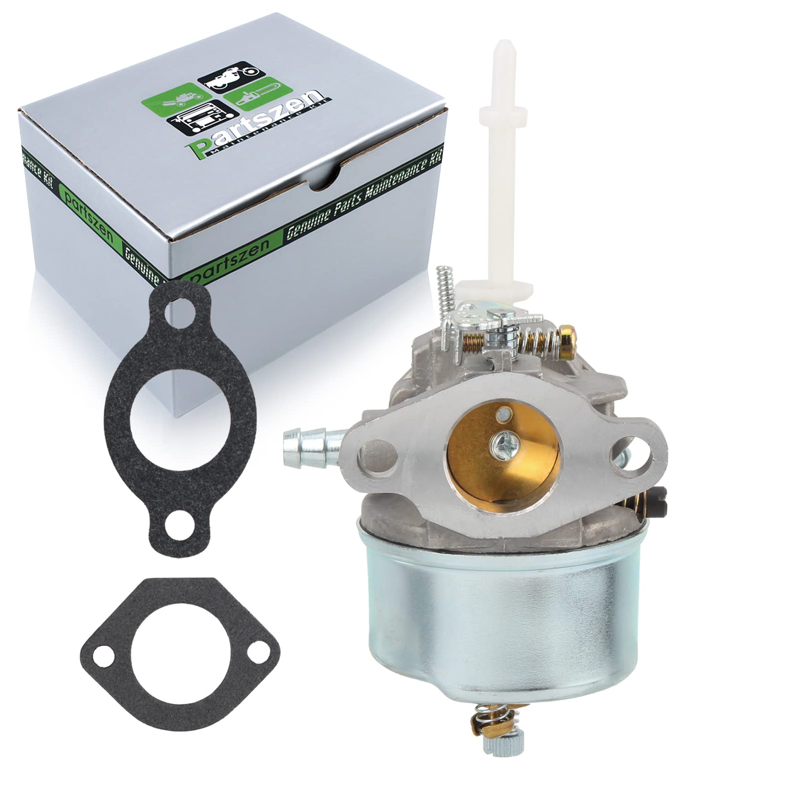 partszen 631954 Carburetors for TECUMSEH 7hp Snowking Engine H70 / HSK70 Ariens Toro with Gasket