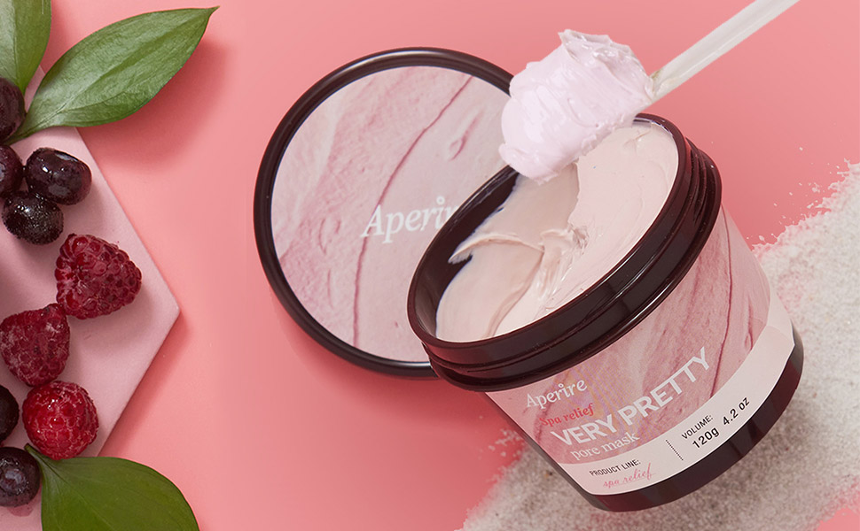 Amazon.com : APERIRE White Clay Pore Mask, Deep Cleansing & Sebum