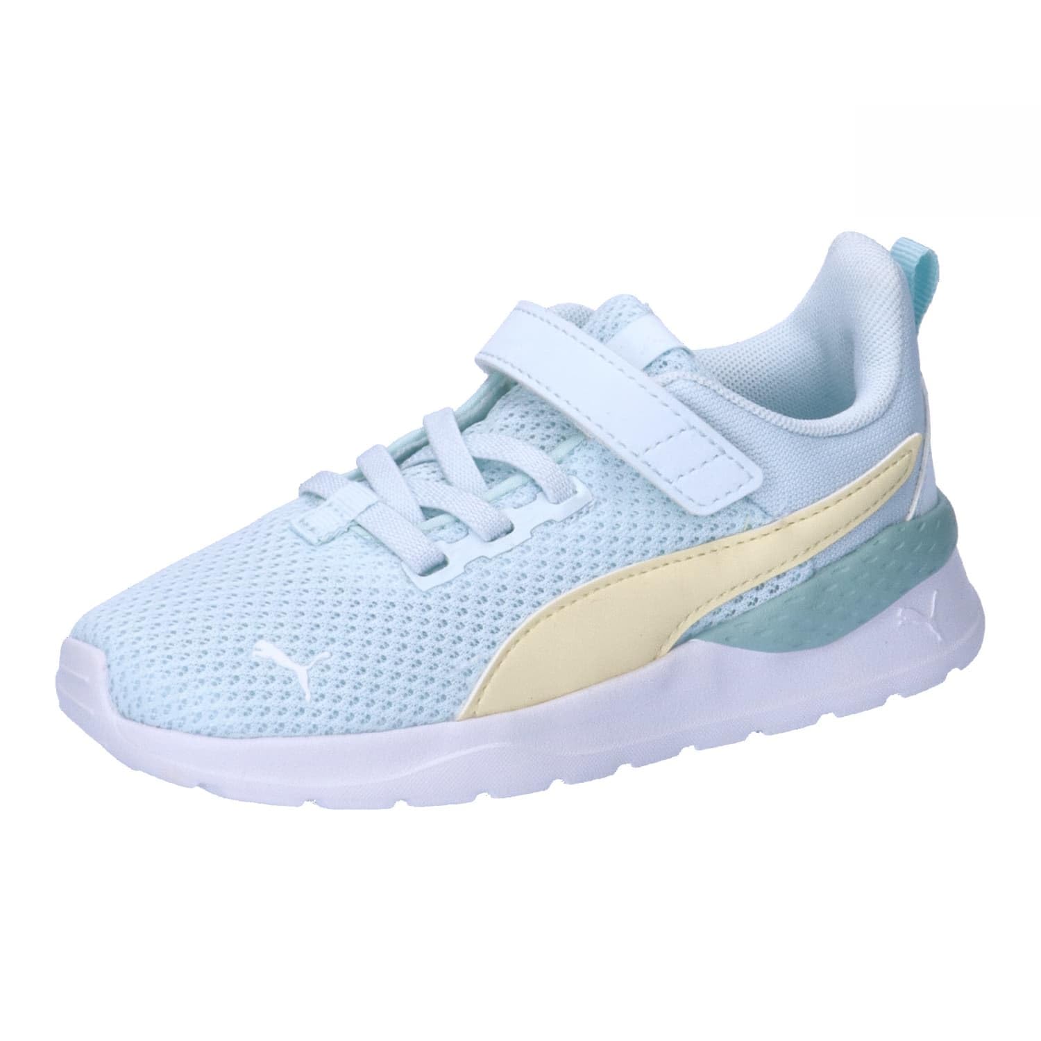 PUMA Unisex Kinder Anzarun Lite Ac Inf Turnschuhe, Dewdrop Chamomile Puma White, 21 EU