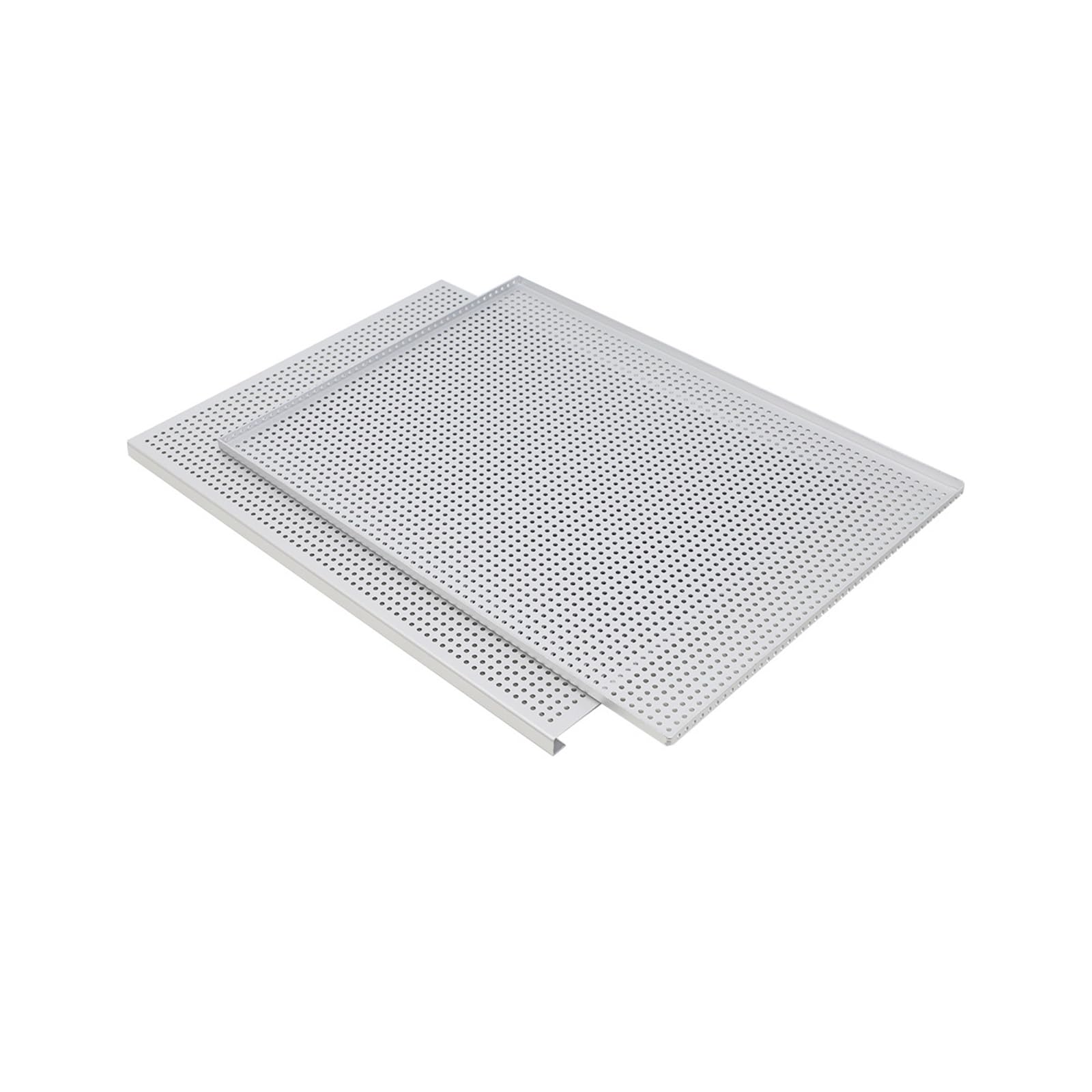 Heavy Duty 60x40cm Aluminum Baking Pans Set Nonstick Rustproof Bake Sheets for Commercial & Home Kitchens Aluminum Cookware