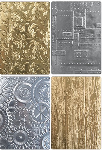 Sizzix 3D gaufrage Tim Holtz pour scrapbooking mécanique et nature