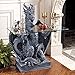 Design Toscano The Subservient Dragon Glass-Topped Sculptural Table