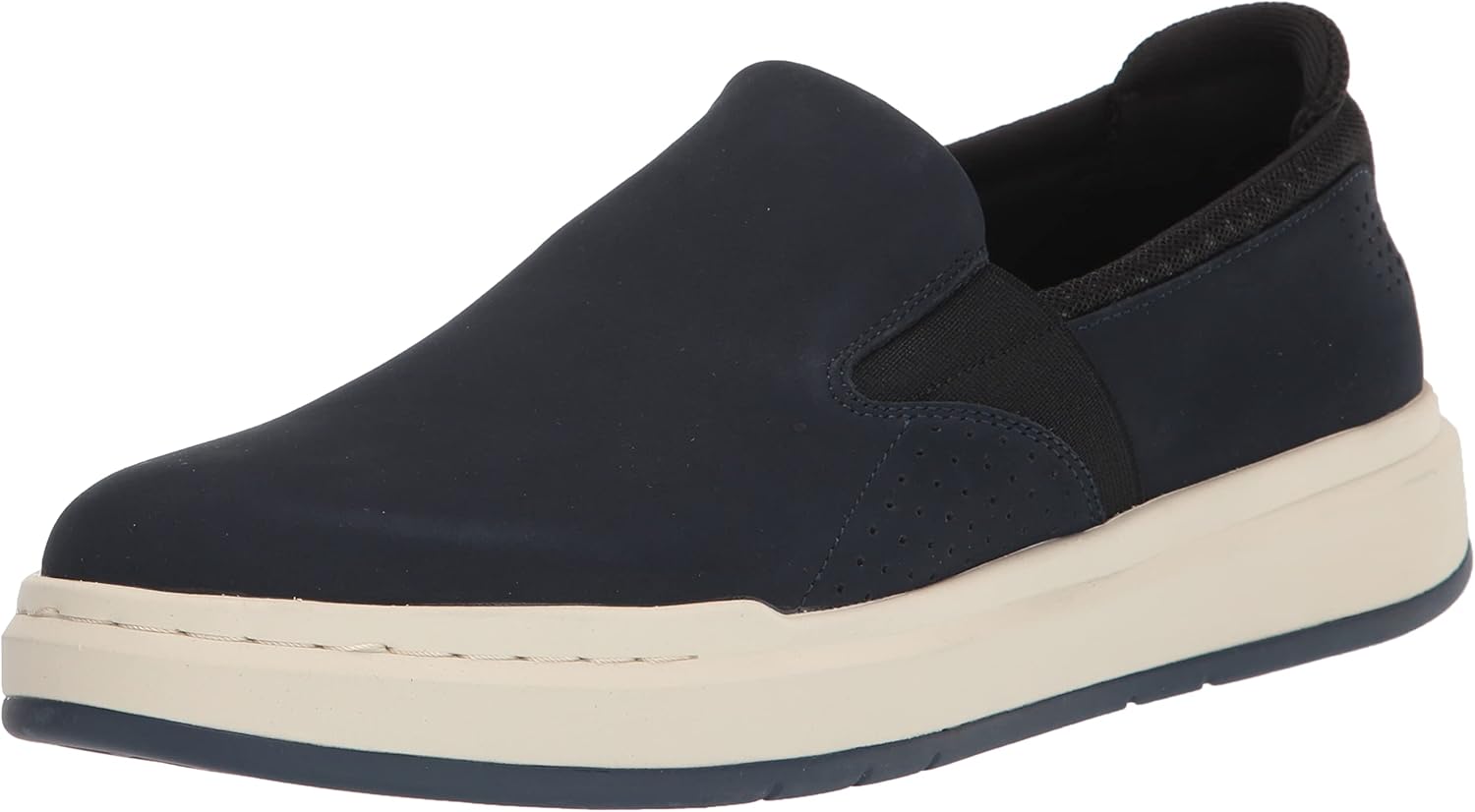 Stacy Adams Men's Colson Slip On Sneaker, Navy, 13