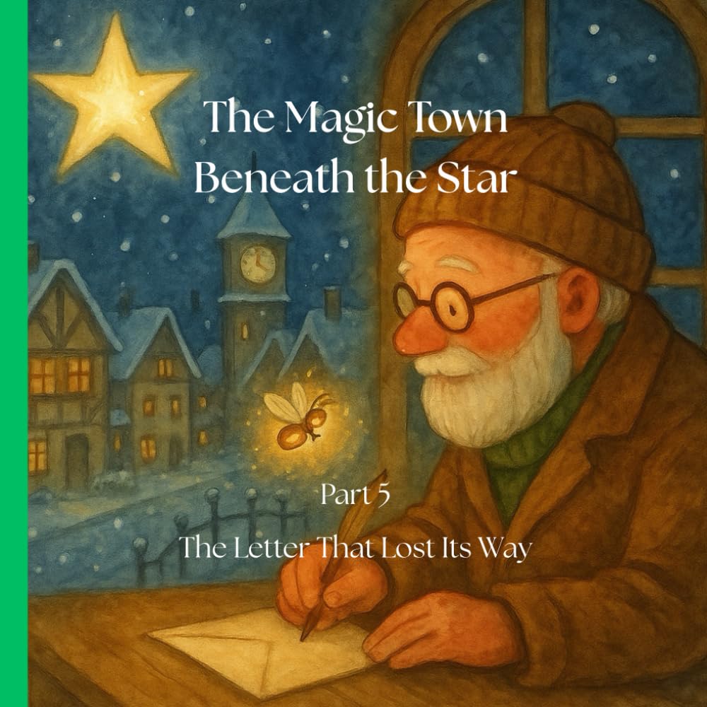 The Magic Town Beneath the Star Part 5: The Letter That Lost Its Way: A Heartwarming illustrated Christmass Holiday Story for Kids Ages 3–8: A chapter book about wonder, family, spirit of xmass