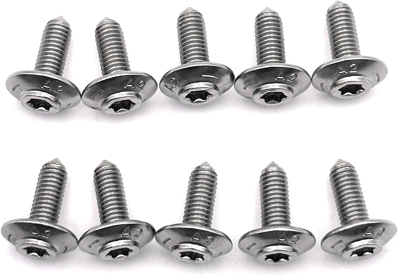 Motorcycle Fairing Bolt Kit M5 * 14.5 14 16 17.5 12 10 20 25 Universal Shell Stainless Steel Screws for B-MW R1200GS LC ADV R1250GS R1200RT S1000XR RR S1000R R1250 F750GS F850GS F900R (M5*14)