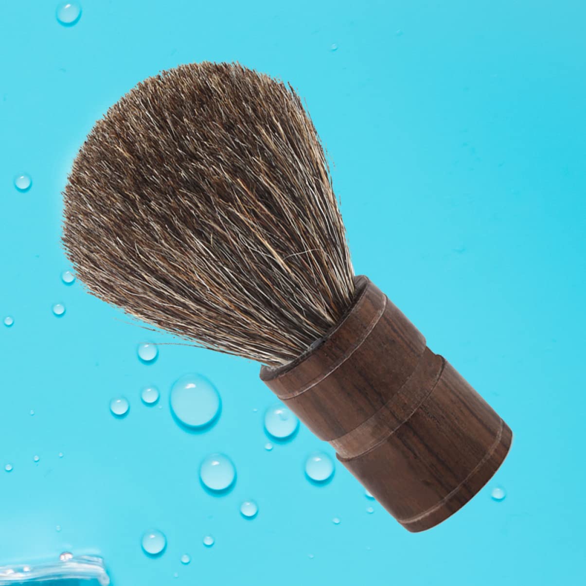 FRCOLOR 3pezzi Spazzola Per Barba Legno Naturale Con Setole Di Cinghiale Strumento Per La Della Barba e Rasatura Per Uomini Facile Da Trasportare Per Regali Occasioni Speciali