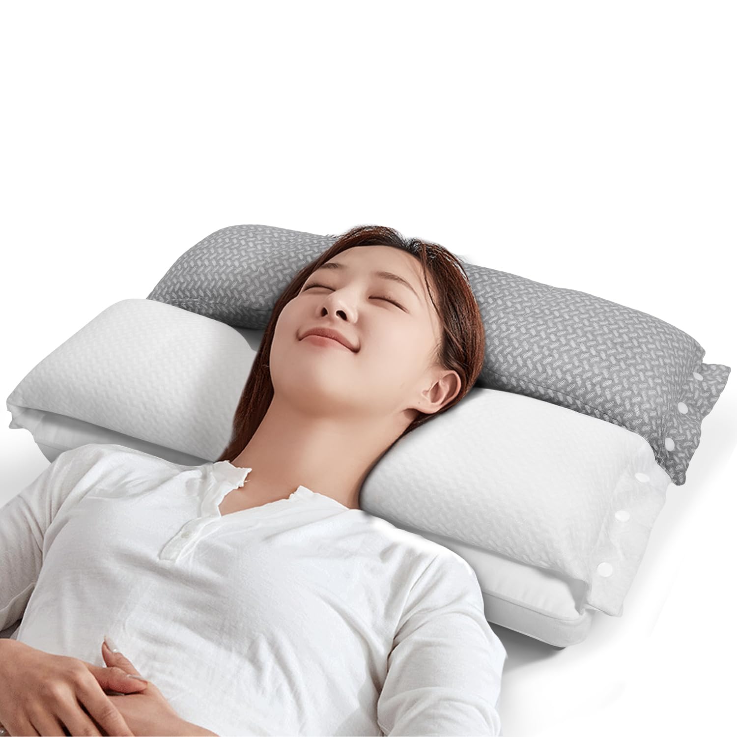 Amazon｜Juliyas 枕 首が痛くならない 人気 まくら 安眠枕【二層構造