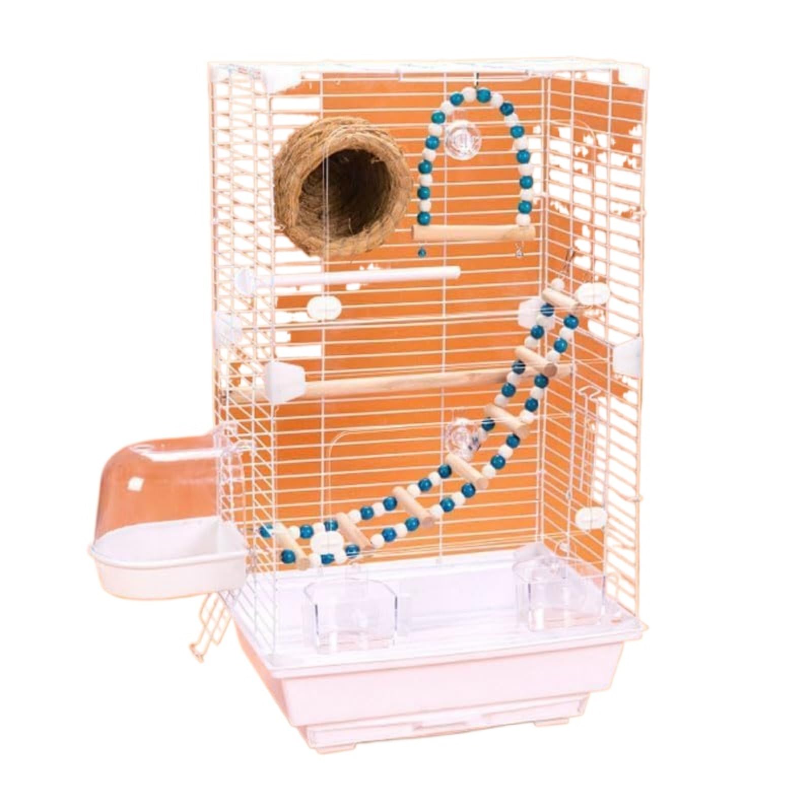 Amazon | 鳥かご ZAZY 高級ケージ 大型鳥小屋 取り外し可能な