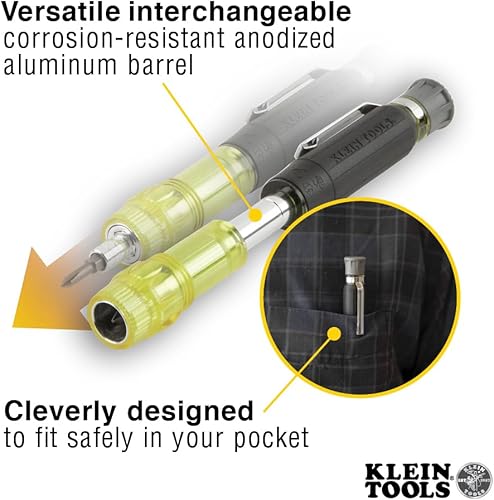 Miniatura 7 de Klein Tools Alicates D275-5, alicates de corte diagonal con cortador de precisión es ligero y ultra y juego de destornilladores de precisión