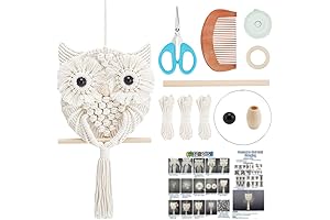 FREEBLOSS Macrame Owl Kit for Beginners: Unleash Your Inner Artisan
