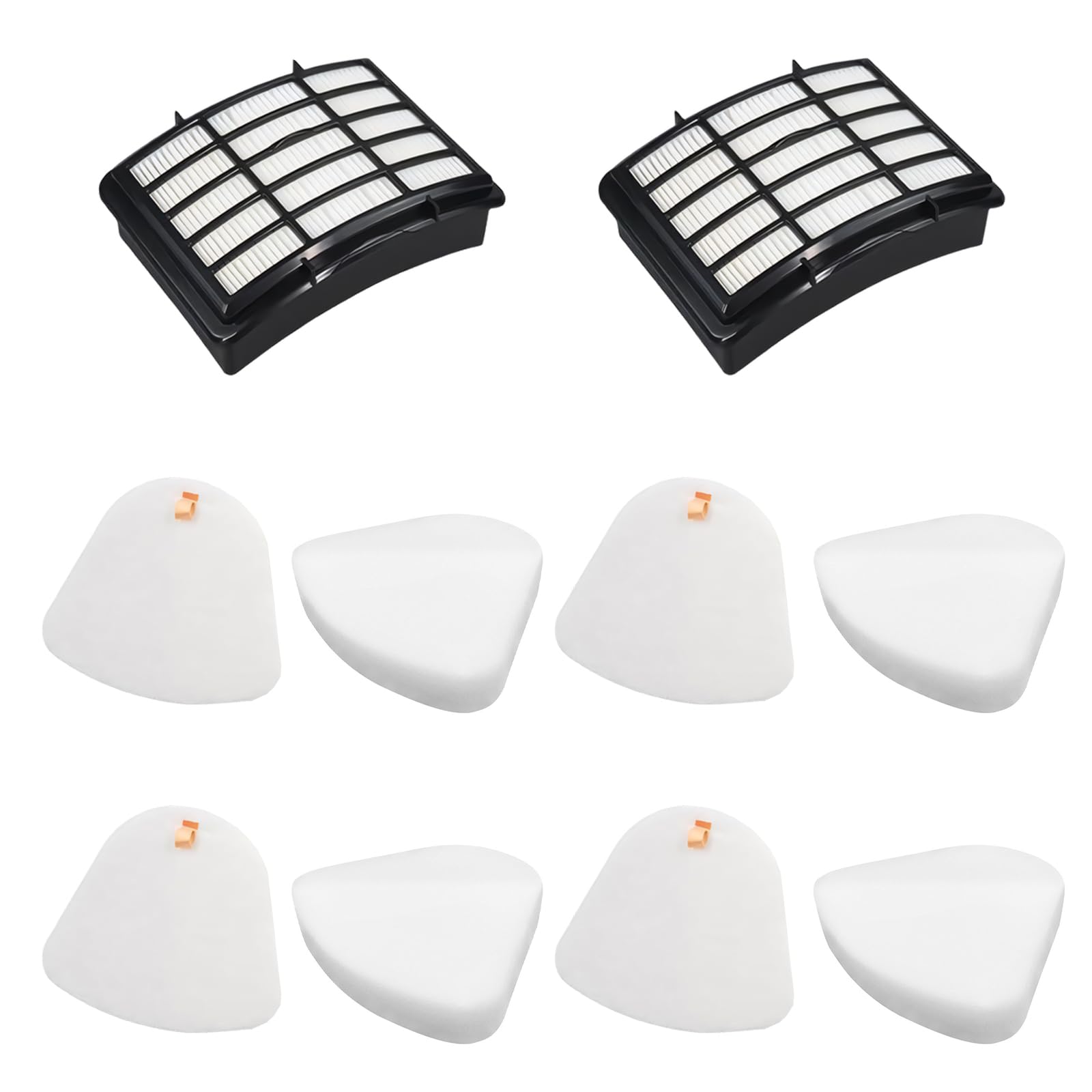 Uqezagpa Efficient Replacement Cotton Wet Dry Vacuum Accessory High Efficiency Vacuums Filter Great for Household Use Vacuum Spume