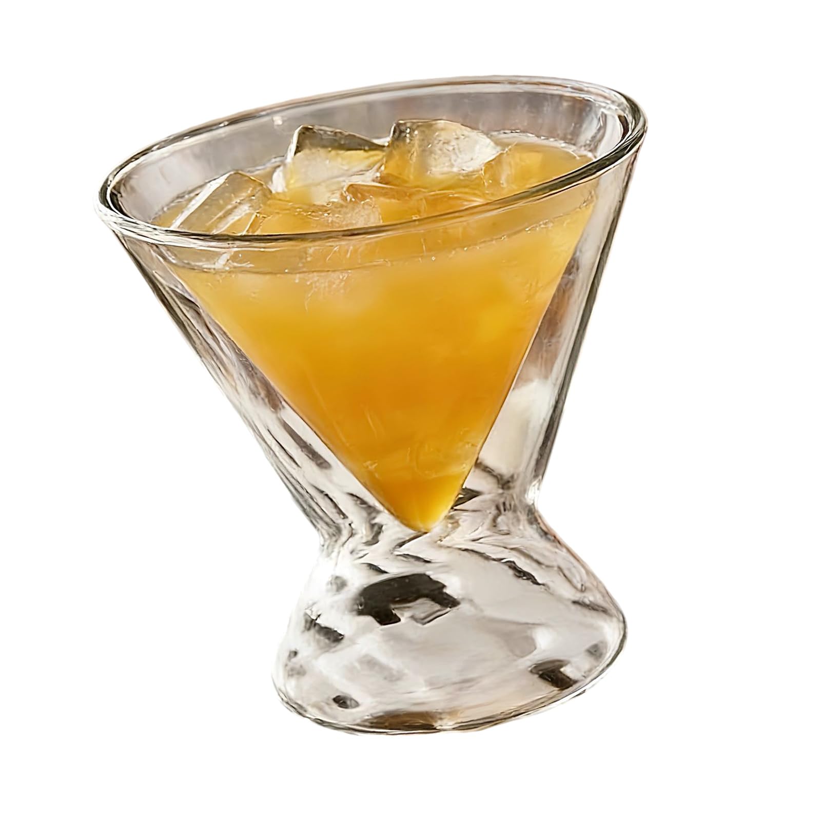 Btgghytr Sturdy Clear Drinking Glass with Thermal Insulation Beverage Canisters Perfect for Chilled or Warm Beverages Drink Drinking Cups
