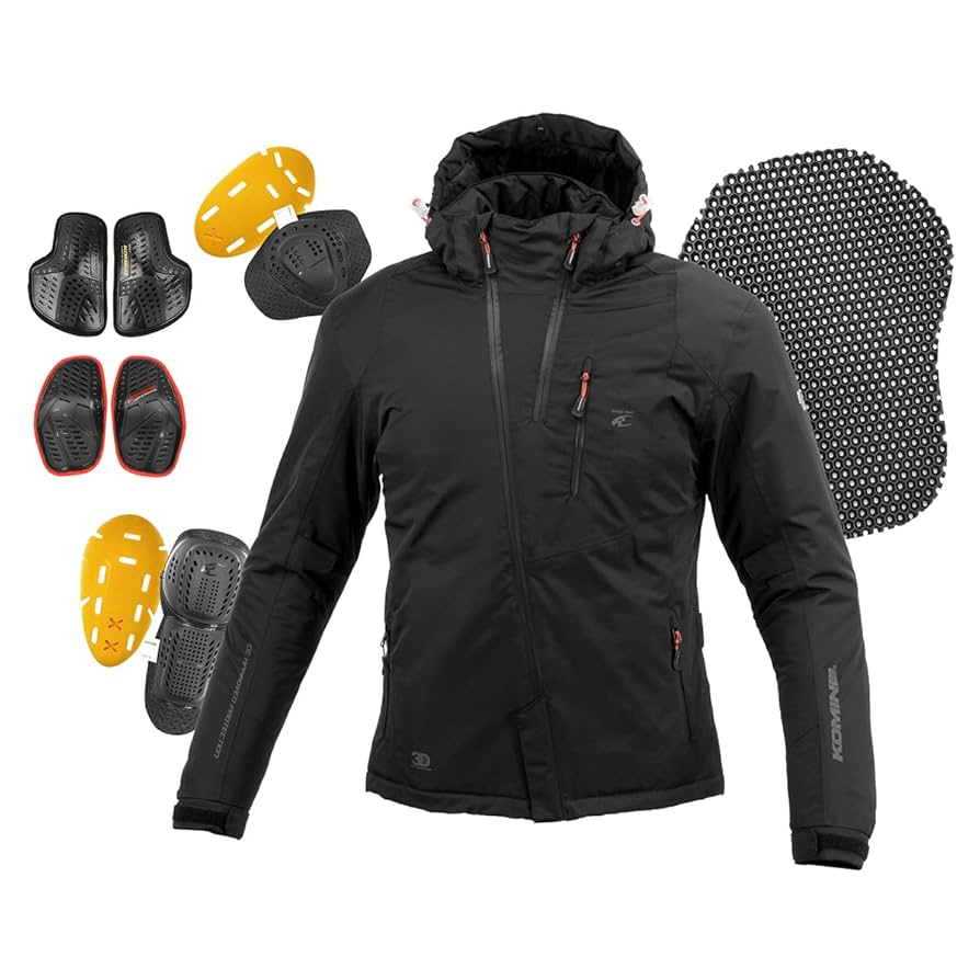 KOMINE バイク用ジャケット　プロテクトウィンターパーカ　JK-589 Amazon | コミネ(KOMINE) バイク用 ジャケット JK-5892