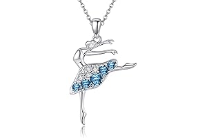 Sterling Silver Dance Necklace