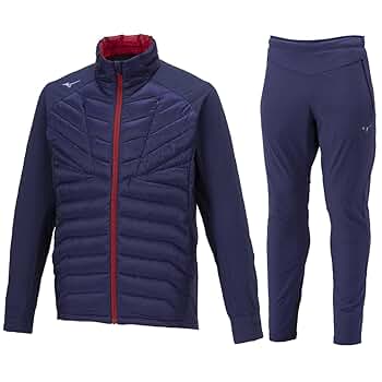 Mizuno ブラック テックフィルジャケット 上下セット Mizuno ブラック テックフィルジャケット 上下セット ミズノ
