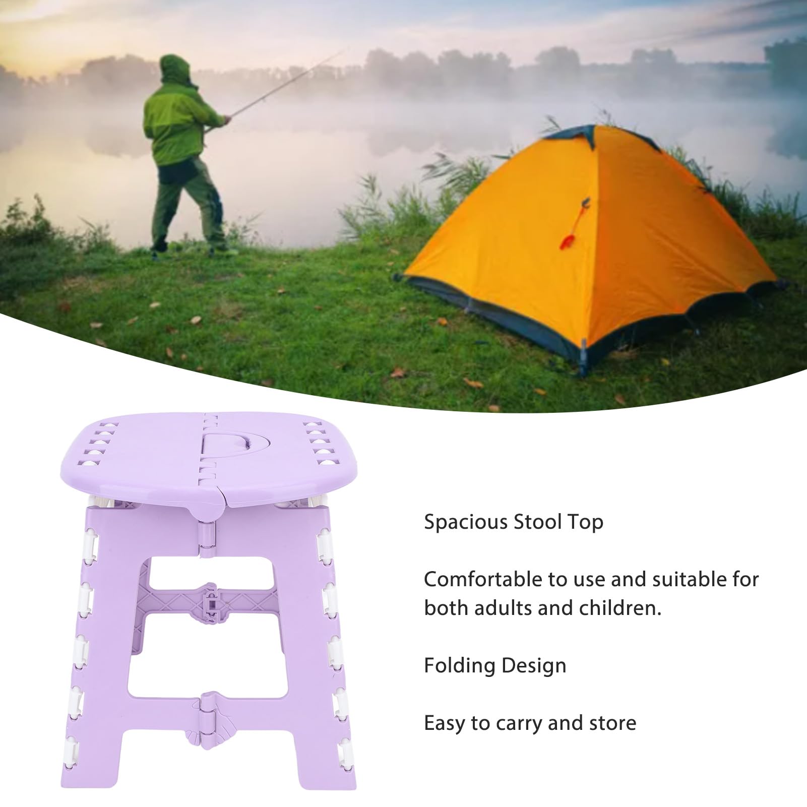 Chaise Pliante Réglable Et Portable Pour Le Camping Et La Pêche