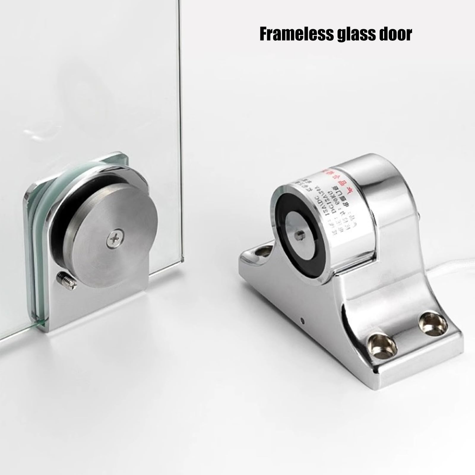 Soportes de puerta electromagnéticos resistentes, cierres de puerta seguros para cierres seguros y fácil instalación, tope de puerta para uso doméstico y de oficina