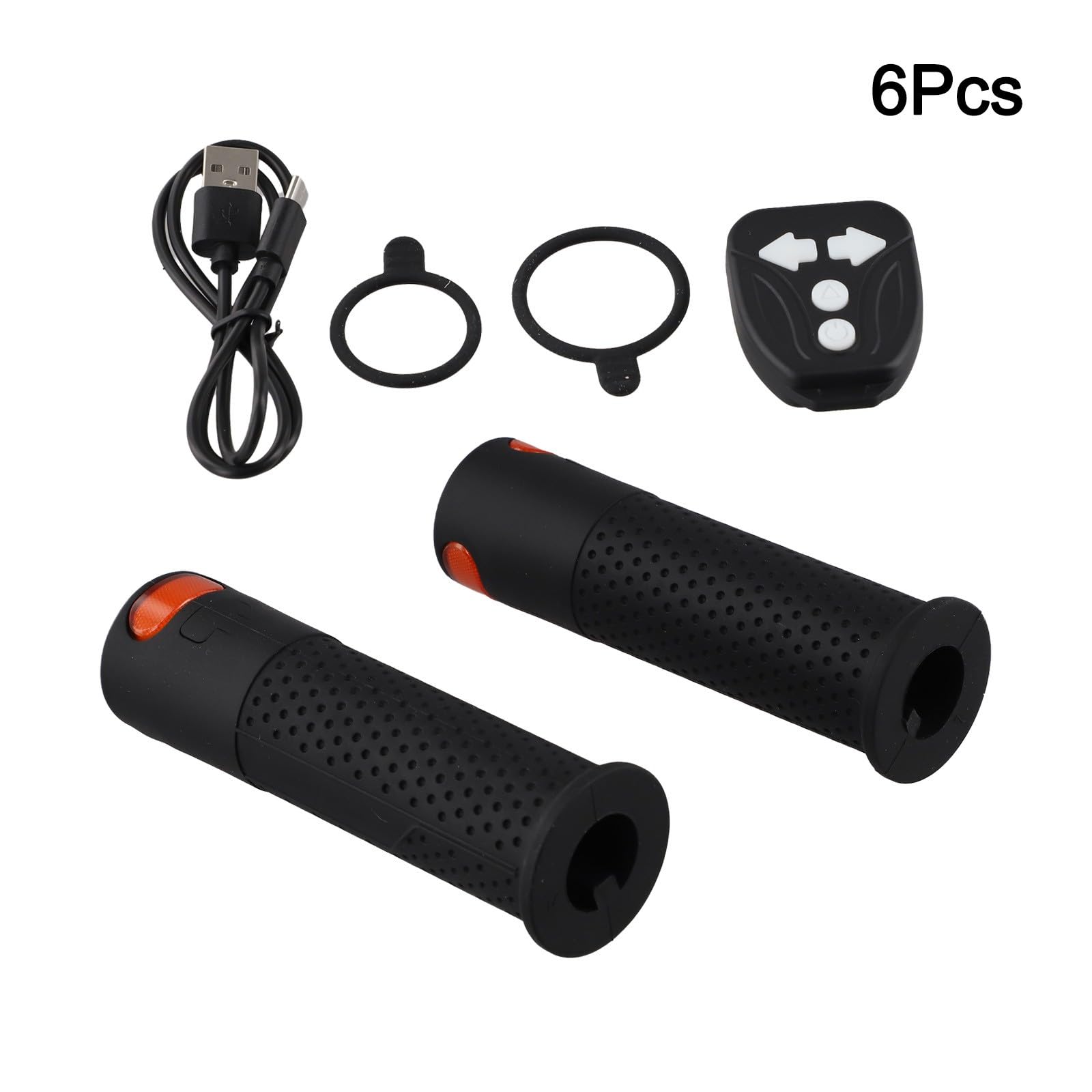 Poignées de guidon de scooter électrique avec clignotants, compatibles avec Xiaomi M365/Pro 1S/Pro 2/Mi3, lumières de sécurité antidérapantes