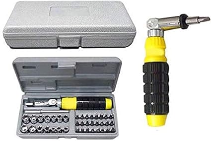 41 Pieces Bit & Socket Screw Driver Set
