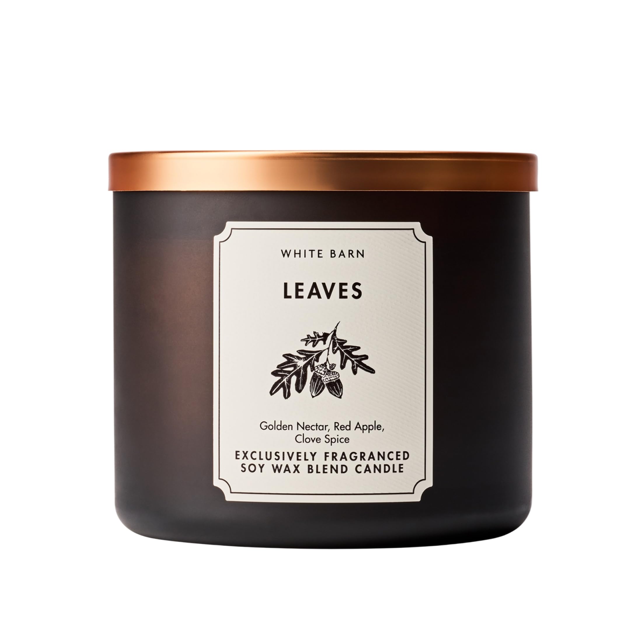 Bath &amp; Body Works 3-Wick Candle, Leaves Scent