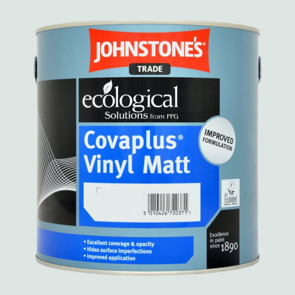 Paint Stop Mixed Colour Johnstones Covaplus Matt Botanical Pearl 2.5L