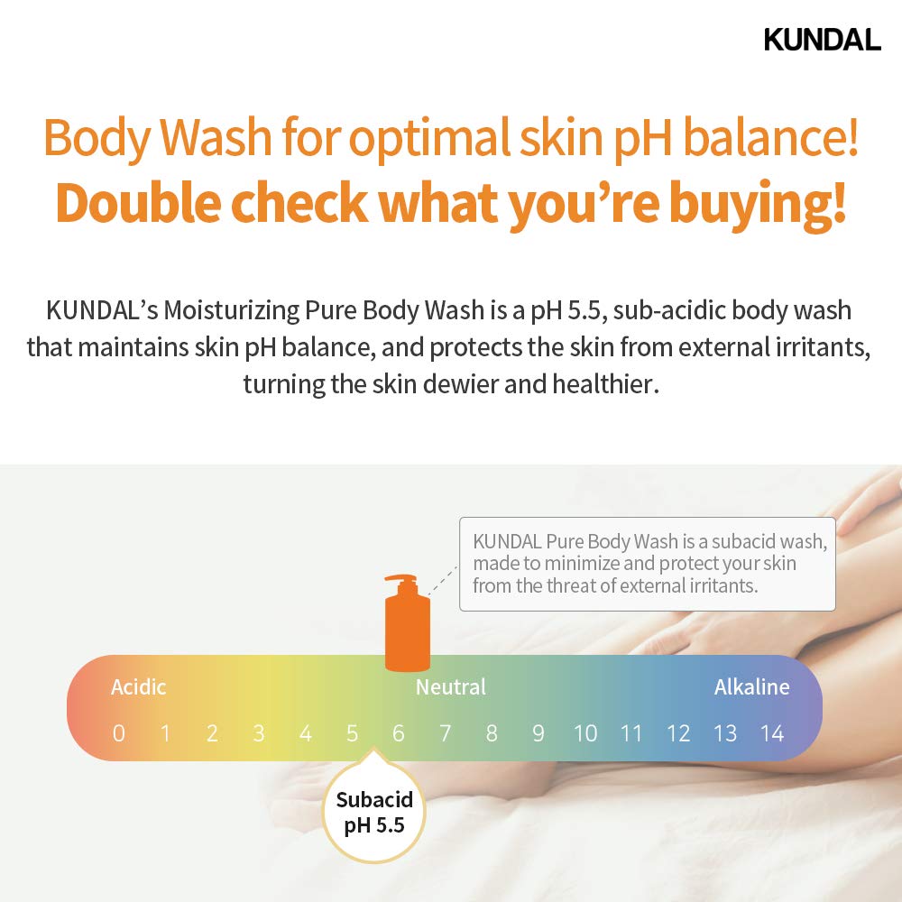 KUNDAL reiner body wash 500 ml (różowy grejpfrut)