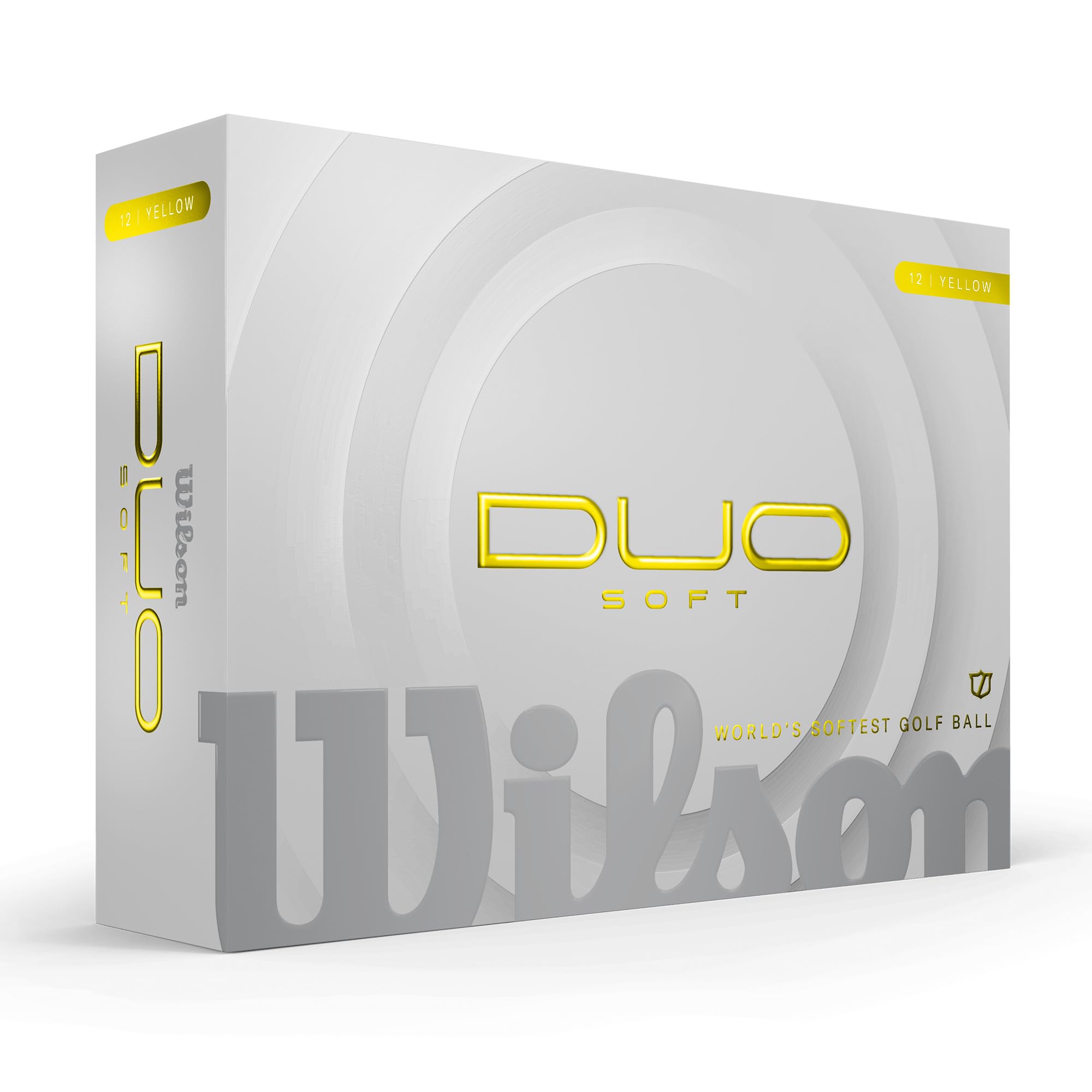 Amazon.com: WILSON 2025 Duo Soft Golf Balls - Yellow, 12 Balls
