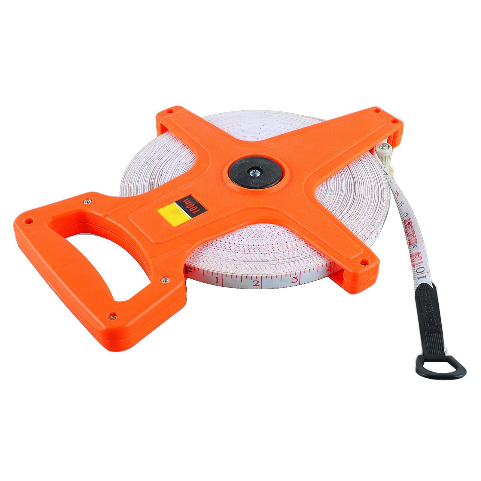 Cinta Métrica de Fibra de Vidrio de 100 Metros de Largo Medida Handyman Lands Cinta Métrica para Manguera