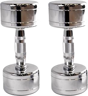 bodystation steel dumbbells (3kg - 20kg) (6) Price In India