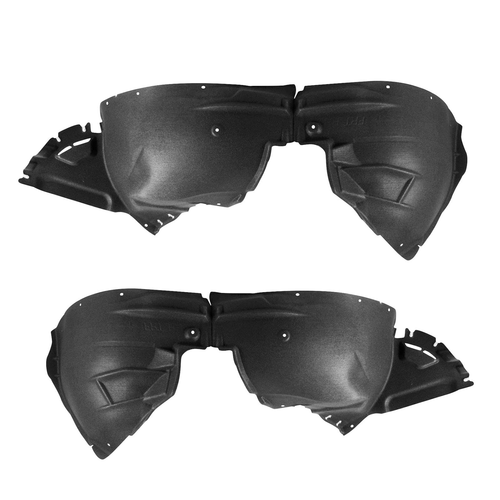 TRQ Front Inner Fender Liner Set | For 2019-2022 Chevrolet Blazer GM1248298 GM1249298