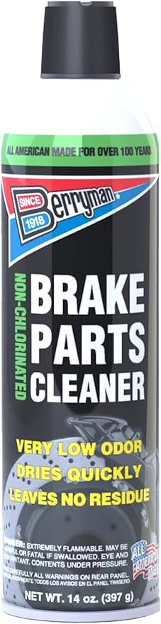 Berryman Non-Chlorinated Brake Parts Cleaner – 14 oz (Pack of 1)