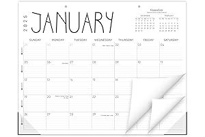 GuassLee Desk Calendar 2025: Plan Your School Year with Ease