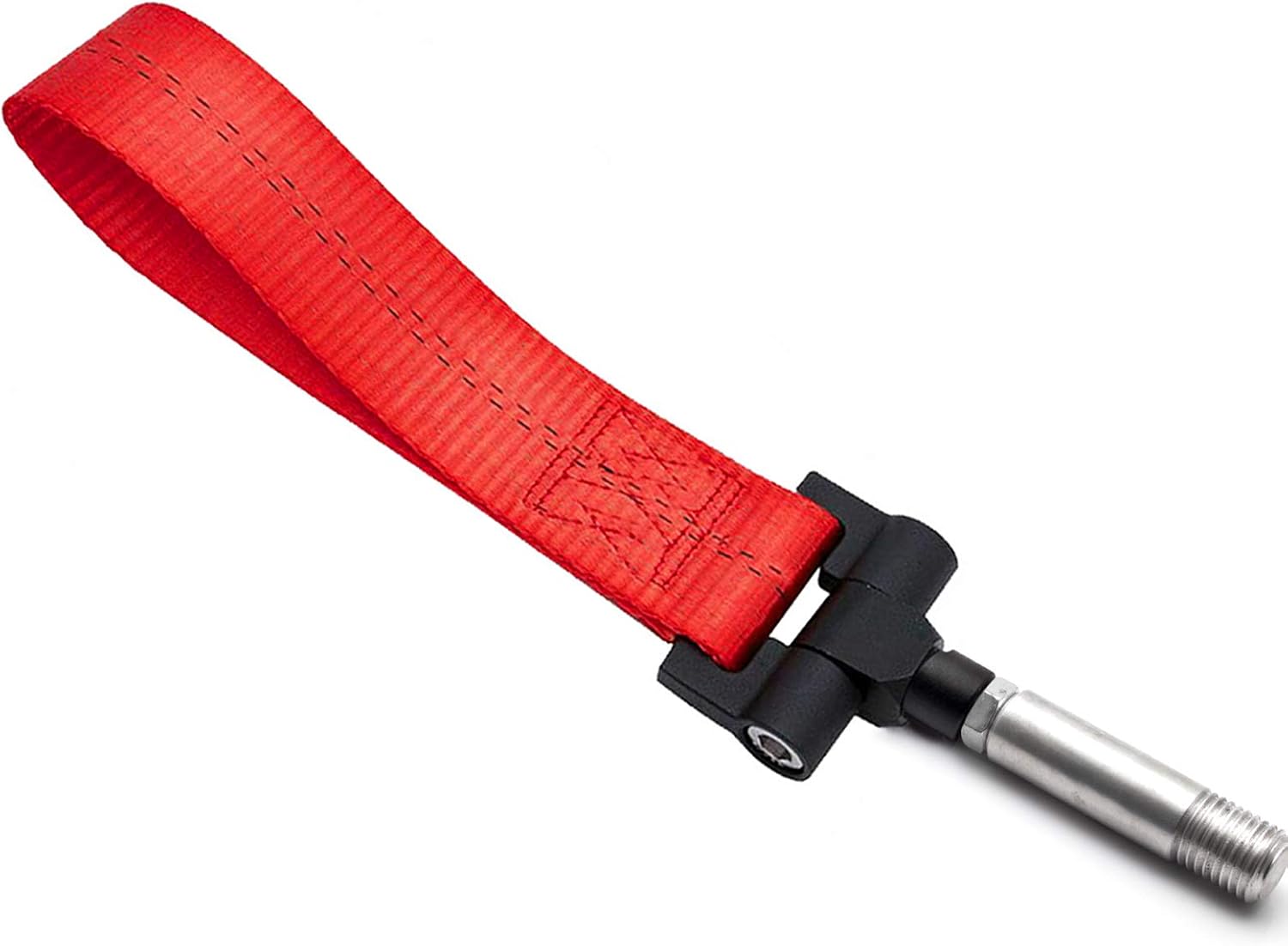 x xotic tech Red Track Racing Towing Strap w/Tow Hole Adapter Compatible with Porsche Carrera 991 911 2013-up