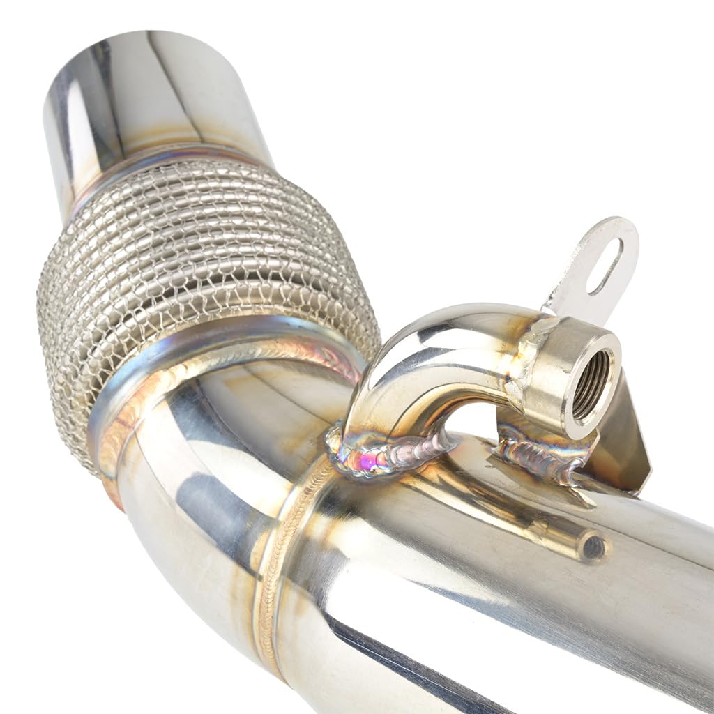 fmic.eu PERFORMANCE Downpipe per BMW F20 F21 F22 F23 120i 125i 220i 230i RWD B482016-2021 tubo di scarico Acciaio inossidabile Auto Tubo Scarico