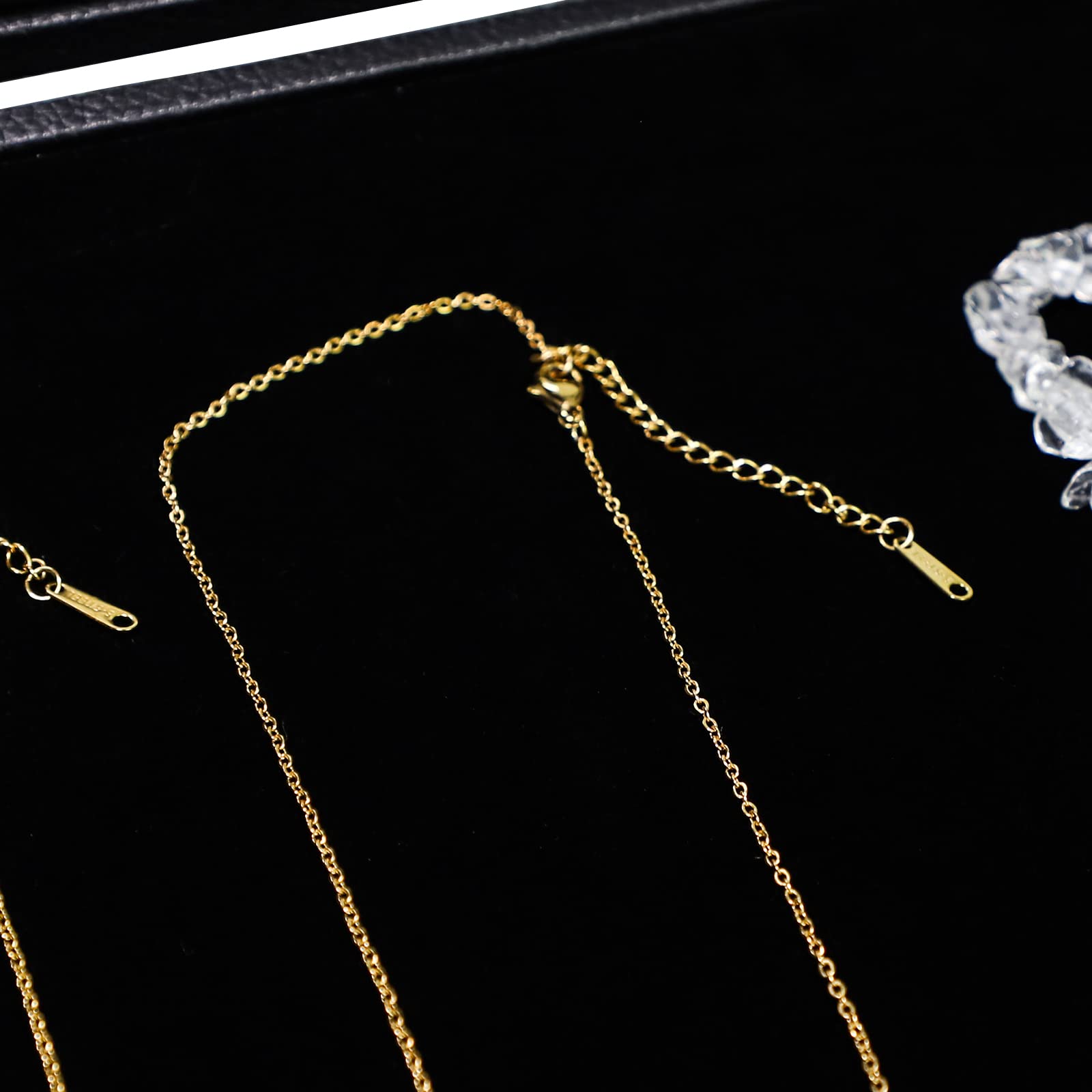 wuligirl 12/24 Red joyas pendientes collar anillos pantalla bandeja apilable organizador tapa transparente.